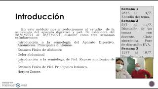 Introduccion semiologia digestivo y piel