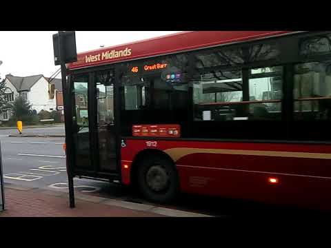 National Express West Midlands Scania Omnilink bus route 46 great Barr Fleet number 1912