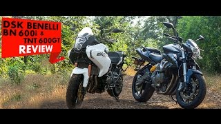 DSK Benelli BN600i & TNT 600GT Review l PowerDrift