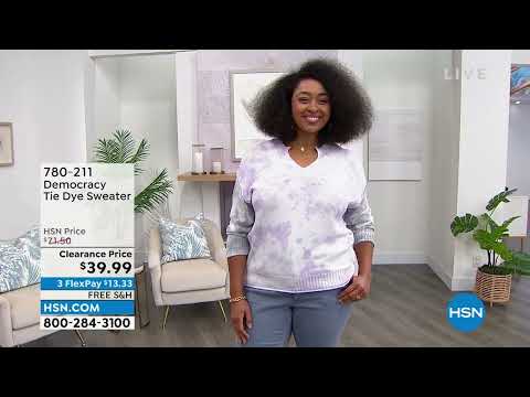 HSN | Monday Morning Markdowns - Democracy Fashions 08.08.2022 - 10 AM