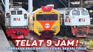 Download lagu KERETA TELAT 9 JAM ‼️ Kereta Api Terlambat Imbas Tabrakan Argo Bromo Anggrek vs KRL di Bekasi Timur mp3