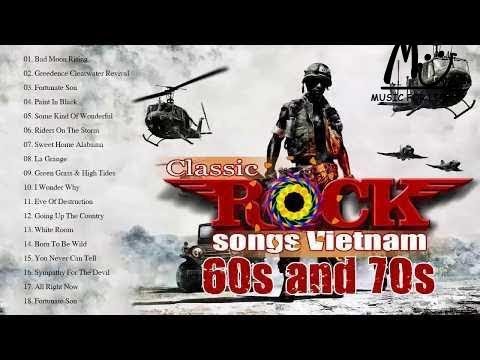 Greatest Rock N Roll Vietnam War Music 60s and 70s ♫♫ Vietnam War Music Playlist