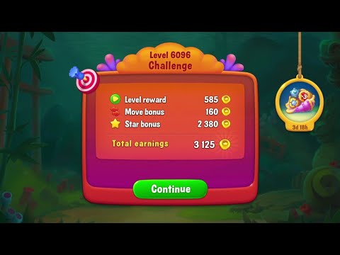 @Fishdom Win Strikes 6094 - Special Level 6096 Challenge.