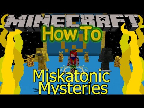Minecraft. Miskatonic Mysteries. How To. 1.16.5