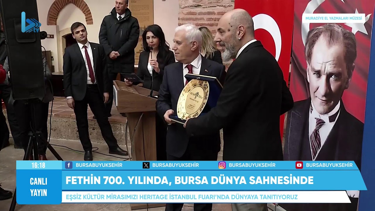 🎥 CANLI | Fethin 700. yılında, Bursa dünya sahnesinde!