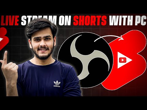 Live Stream Vertically On YouTube With OBS Studio (PC) | PC Se Shorts Feed Main Kaise Live Kare⚡