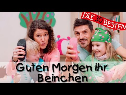 🌺 Guten Morgen, ihr Beinchen - Singen, Tanzen und Bewegen || Kinderlieder
