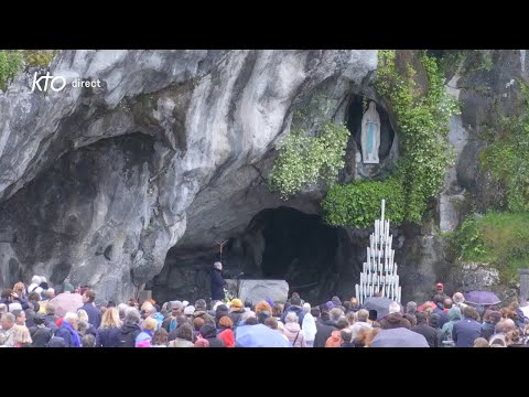Chapelet du 30 avril 2023 à Lourdes