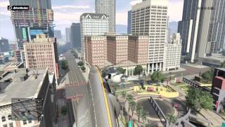 Gta 5 - UFO in the Middle of the Street WTF!?!?!?!?!?!?!?!