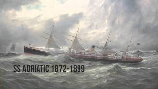 Every &quot;photoed and painted&quot; ship owned by the white star line (1853-1890)