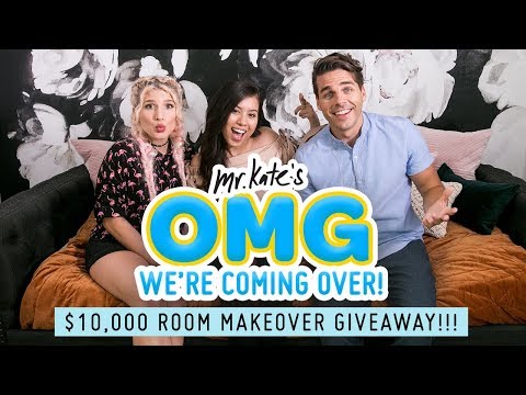 $10,000 Room Transformation Giveaway!! | OMG We're Coming Over | Mr. Kate