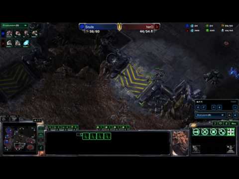 Aggressive Professional Protoss- HerO (P) vs Snute (Z) G1 of a BO3