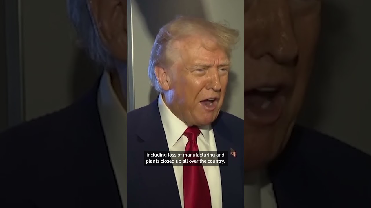 Trump: Tariff market slide was expected