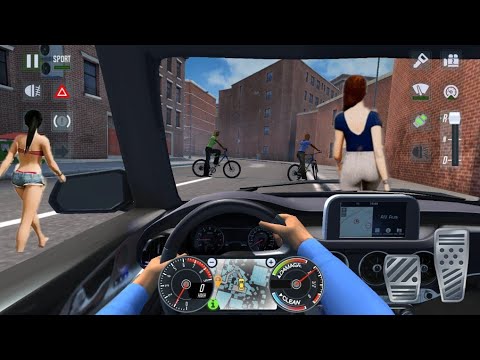 Luxury Classical Car City Driving 🚖 3d City Drive-  Taxi sim 2020