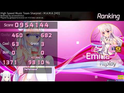 Osu!mania [4K] Ice vs. Morimori Atsushi - REUNION -Duo Blade Against- (Critical_Star) [Tofu's Hyper]
