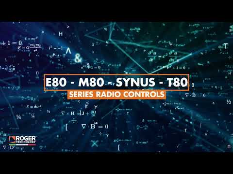 Roger E80/TX54R пульт для ворот и шлагбаума - фото 1 - id-p1024886644