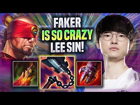 FAKER IS SO CRAZY WITH LEE SIN! - T1 Faker Plays Lee Sin JUNGLE vs Qiyana! | Season 2022