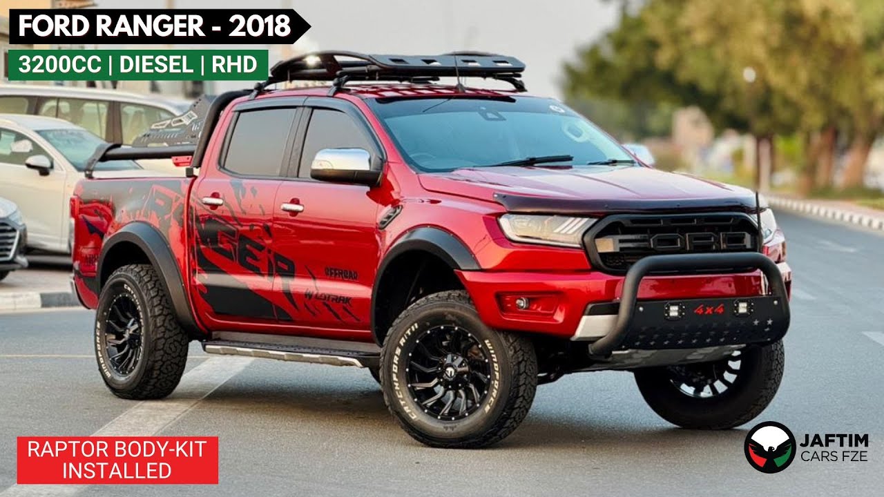 Ford Ranger RAPTOR BODY KIT INSTALLED | NUDGE BAR | LEATHER SEATS | 3.2L DIESEL | AT | RHD video