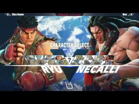 Street Fighter 5 Tournament: Next Level Battle Circuit V.5 - Mav (M. Bison) vs Rico Suave (Necalli)