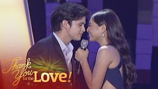 James, Nadine sing &quot;Say You&#39;ll Never Go/On The Wings Of Love&quot;