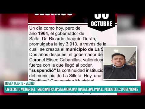 SALTA - Vecinos de La Silleta continúan la lucha por independizarse de Campo Quijano #canal7salta