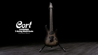 Video thumbnail for Cort KX500MS 7-String Multi-Scale, Stardust Black | Gear4music by Gear4music Guitars