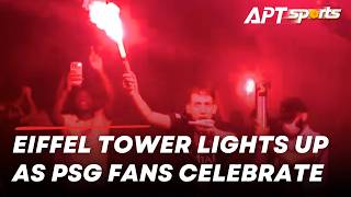 Fans Gather at Eiffel Tower, Champs-Élysées as PSG Win Champions League | APT Sports