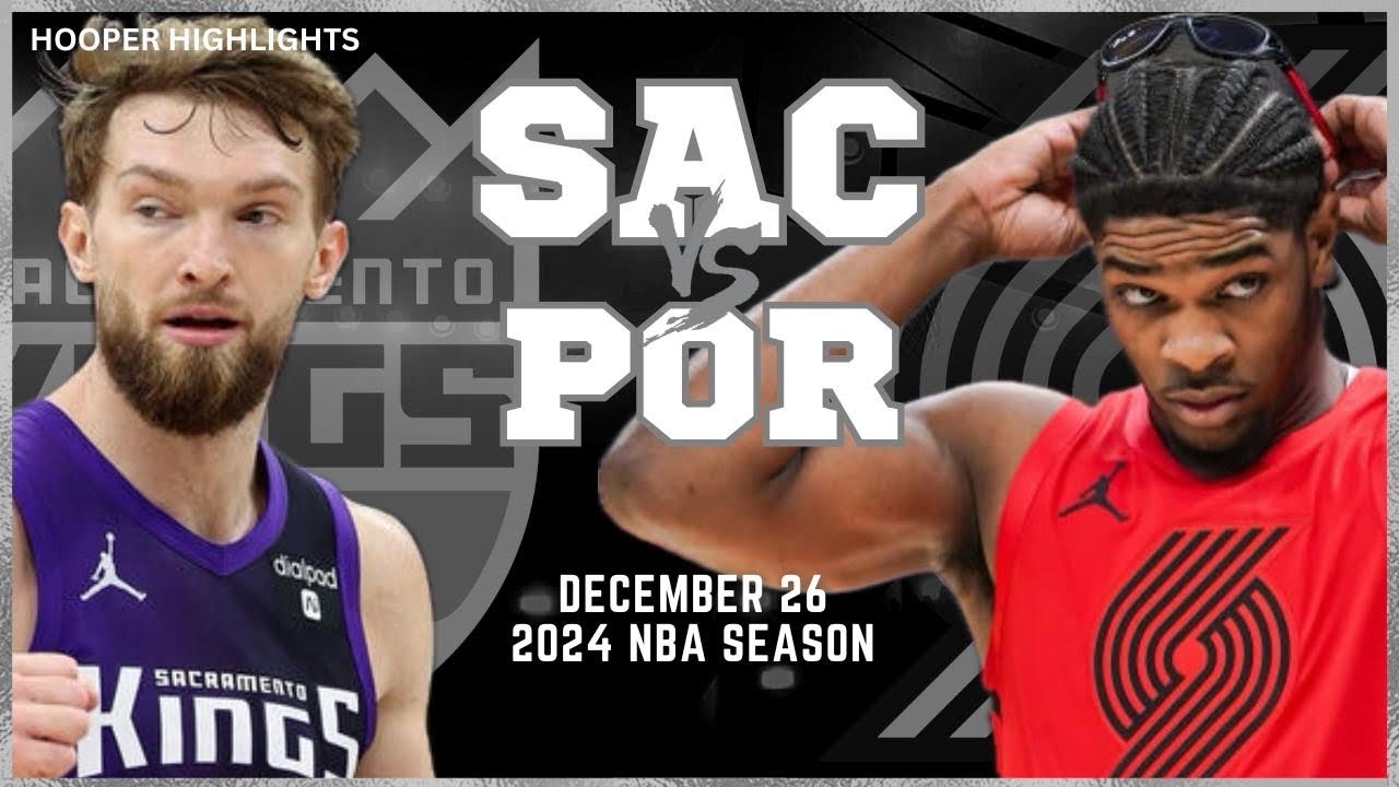 27.12.2023 | Portland Trail Blazers 130-113 Sacramento Kings