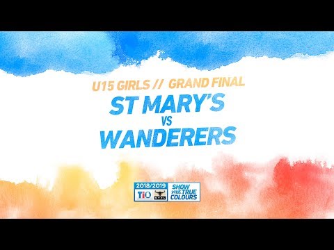 St Mary's vs Wanderers: Grand Final - Under 15 Girls: 2018/19 TIO NTFL