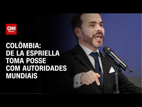 Abelardo de la Espriella toma posse na Colômbia; rei da Espanha e mais autoridades vão à cerimônia