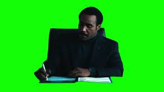 Mr. Milchick “why? why?” Severance green screen