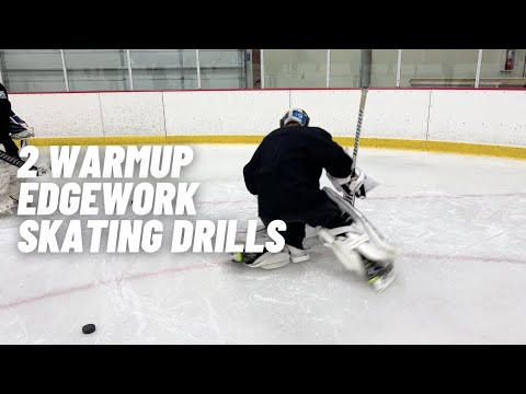 2 Warmup Goalie Drills To Work On Improved Edge Control thumbnail