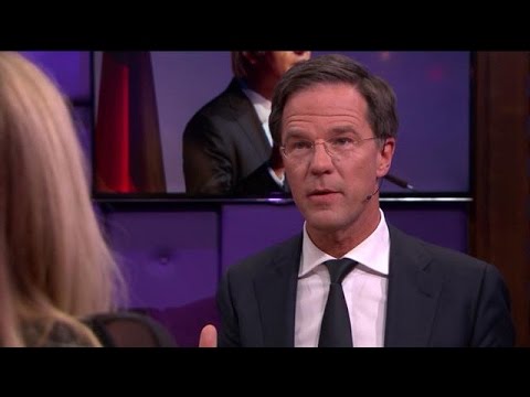 Rutte: Brief geen reactie op Wilders - RTL LATE NIGHT