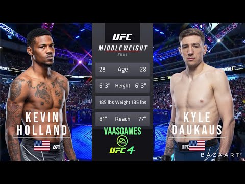 Kevin Holland vs Kyle Daukaus full fight