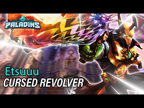 Etsuuu Androxus Pro Competitive l MASTER l CURSED REVOLVER l PALADINS GAMEPLAY