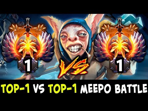 TOP-1 vs TOP-1 Rank Meepo battle — InYourDream vs Abed