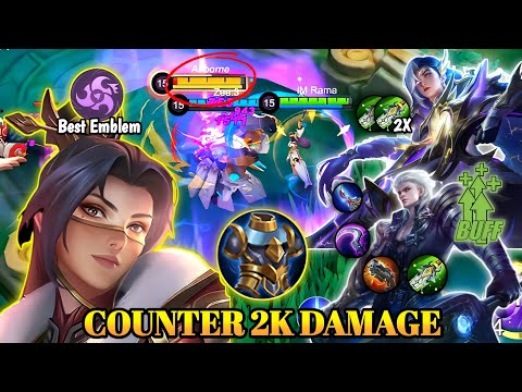 Meremehkan DMG Luo Yi Assassin! Sudah Berani Rusuh Early - Luo Yi Top 1 Global Best Build And Emblem