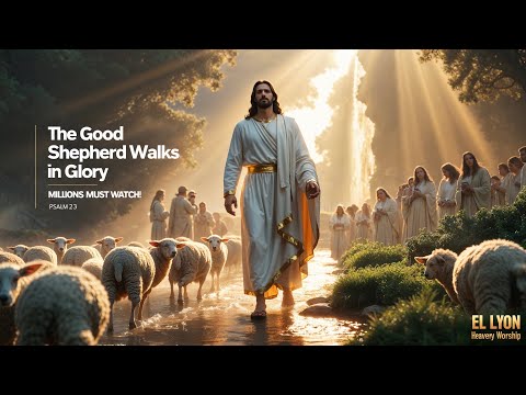The Good Shepherd Walks in Glory | A Heavenly Worship Encounter with Jesus Christ