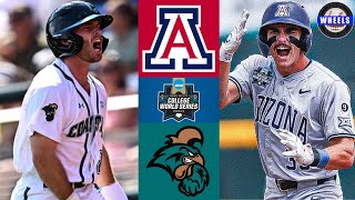 Arizona v #13 Coastal Carolina (Great!) | College World Series Opening Round | 2025 College Baseball