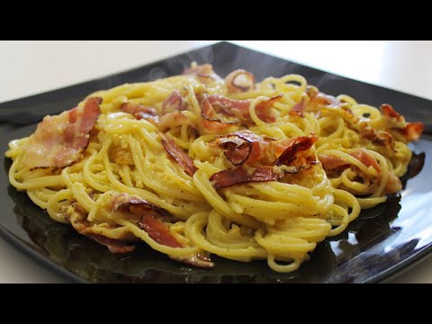 ŠPAGETE KARBONARA - NAJBOLJI RECEPT ZA KARBONARU