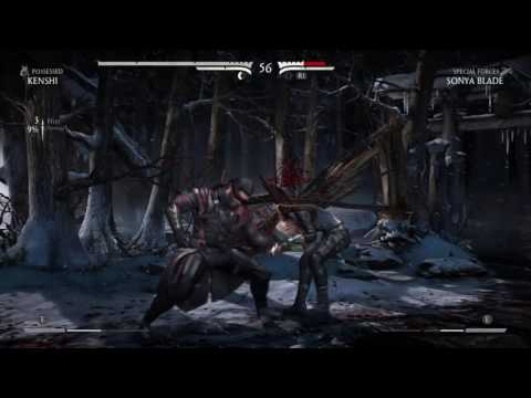 Mortal Kombat XL Kenshi Brutality Demon Slice