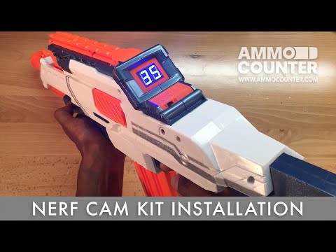 AmmoCounter Nerf Cam Mod Kit Installation