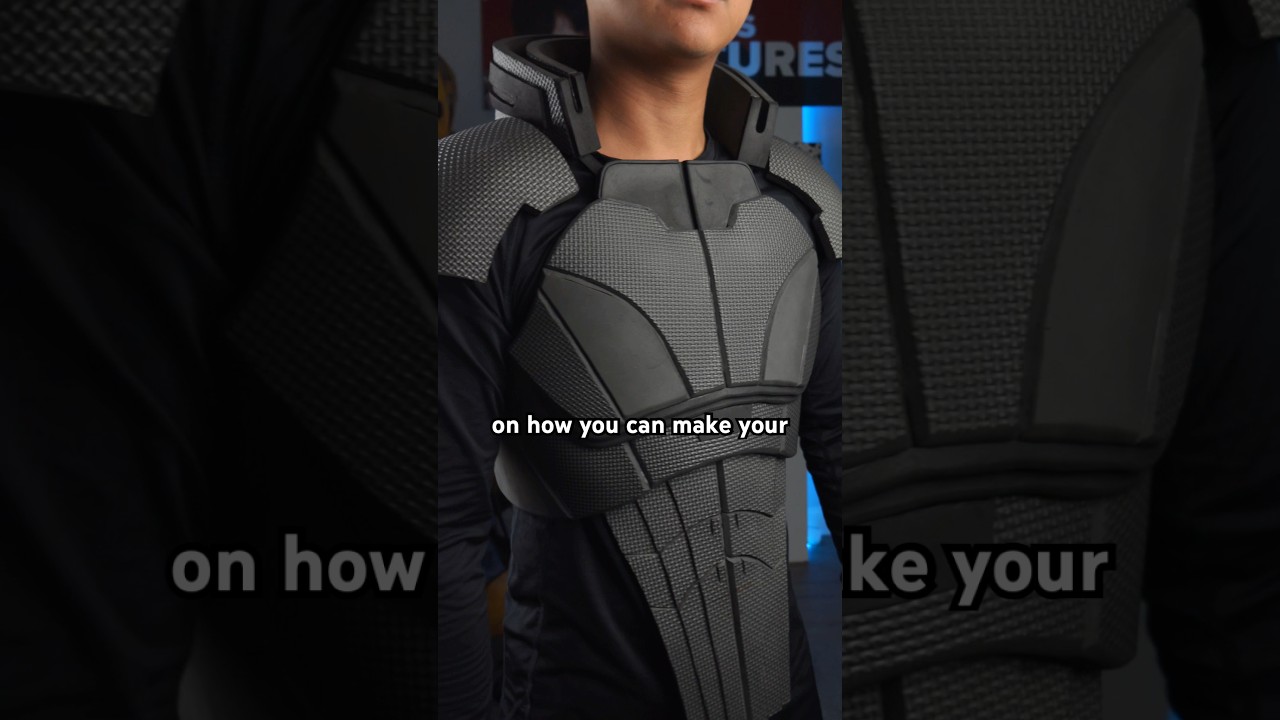 Cosplay Foam Armor Pattern Making #N7 #shorts #cosplay