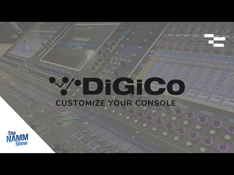 DiGiCo-Customizable Console | NAMM 2022