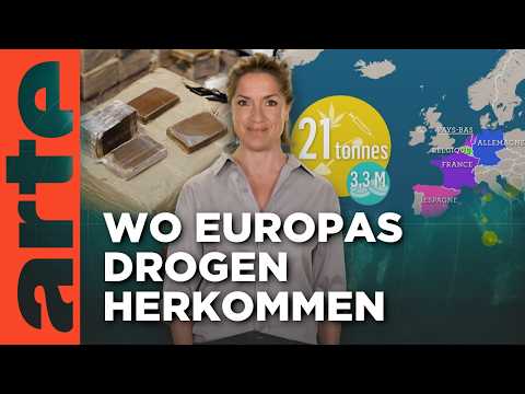 Drogenhandel: Herausforderung für Europa | Mit offenen Karten - Im Fokus | ARTE