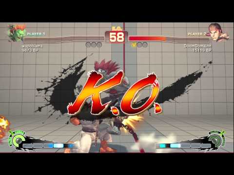 SSF4: wapolsama (Blanka) VS DoomDomainn (Ryu)