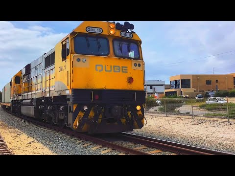 GML10 6145 South Beach: Coastal railway action!