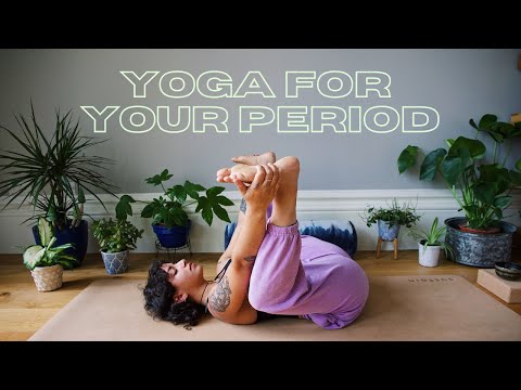 15 MIN YOGA FOR YOUR PERIOD | gentle yoga flow for menstruation