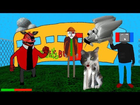 Anton's Basics Field Trip Game  - Baldi basics field trip Mod