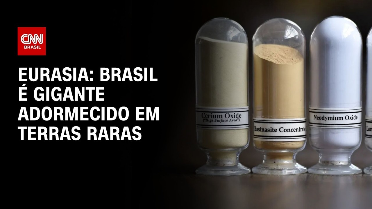 Brasil é gigante adormecido em terras raras, diz Eurasia | CNN PRIME TIME